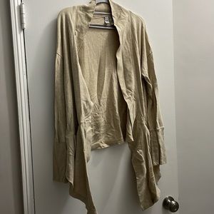 ZELLA open cardigan with thumb holes